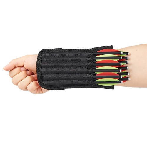 Hand quiver black double sided - black,