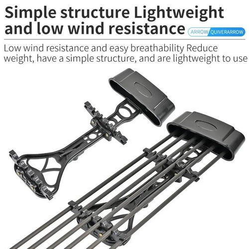 Compound bow quiver arrow - bow, 6