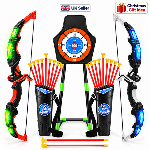 Kids led bow and - led, arrow