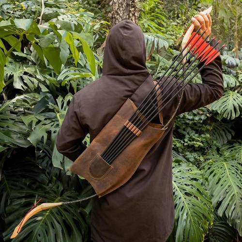 Bow quiver medieval viking - quiver,