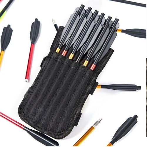 Black hunting arrow quiver - black,